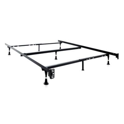 Queen/Full/Twin Adjustable Bed Frame, Wheels Size