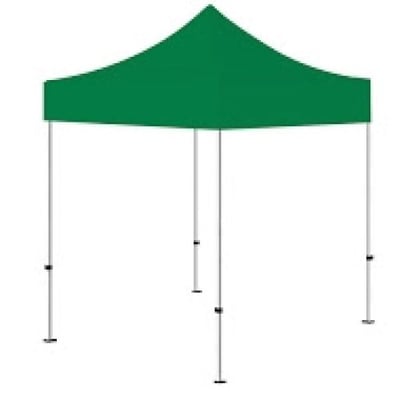 Pop-Up Tent ( 05’ x 05’) Green (PMS 348) Color
