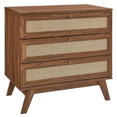 Soma 3-Drawer Dresser, Walnut