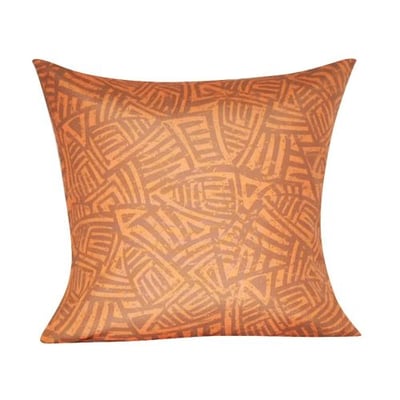 Loom and Mill P0131A-2121P Aztec Decorative Pillow, 21-Inch, Orange