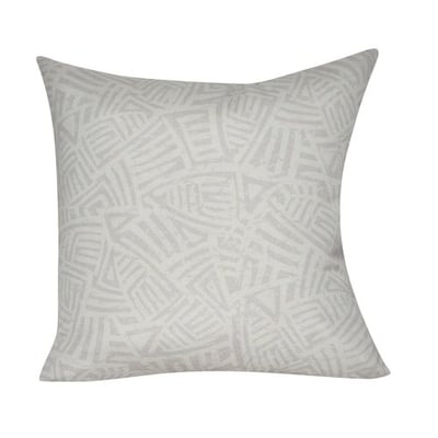 Loom and Mill P0137-2121P Aztec Decorative Pillow, 21-Inch, Gray