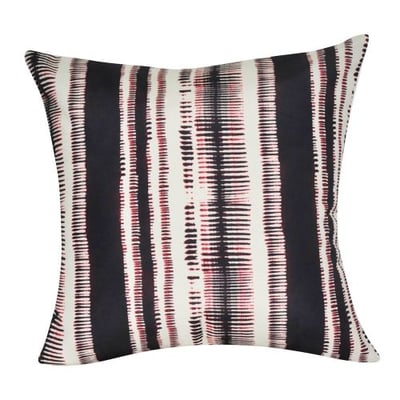 Loom and Mill P0152-2121P Stripe Decorative Pillow, 21-Inch, Black