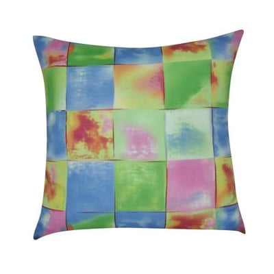 Loom & Mill P0203A-2121P Multi Geometric Decorative Pillow, 21 x 21