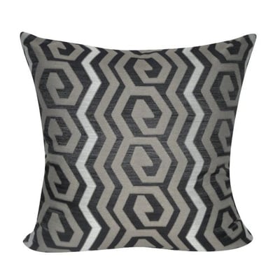 Loom & Mill P0375-2222P Taupe Geometric Decorative Pillow, 22 x 22
