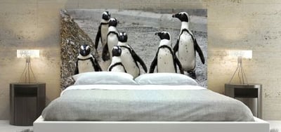 Penguins Headboard