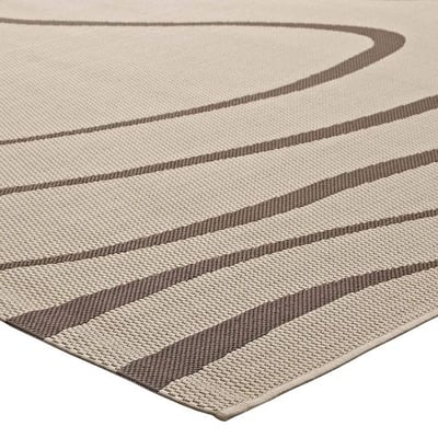 Modway R-1138A-810 Surge Swirl Abstract Indoor and Outdoor Area Rug, 8