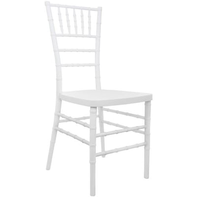 Advantage White Resin Chiavari Chair