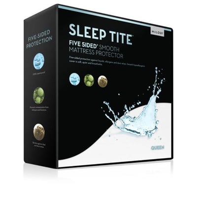 Five 5ided® Smooth Mattress Protector, Split Cal King Size