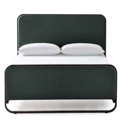 Godfrey Designer Bed, Cal King Size, Oat