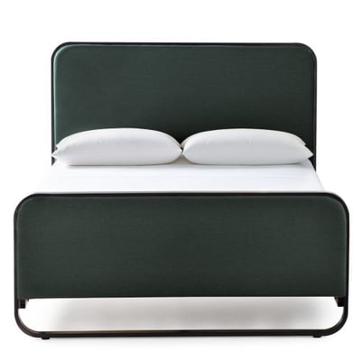 Godfrey Designer Bed, Full Size, Charcoal