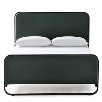 Godfrey Designer Bed, King Size, Charcoal