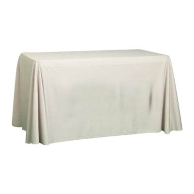 Table Throw, 4 Feet Standard White Color