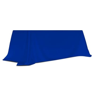 Table Throw, 6 Feet Standard Royal Blue Color