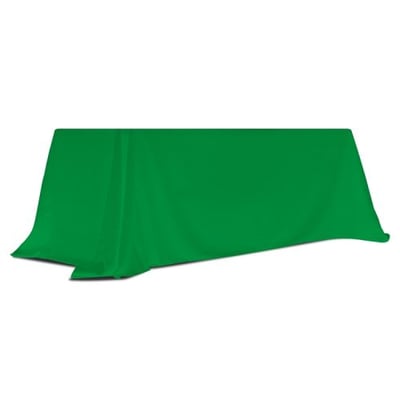 Table Throw, 6 Feet Standard Green Color