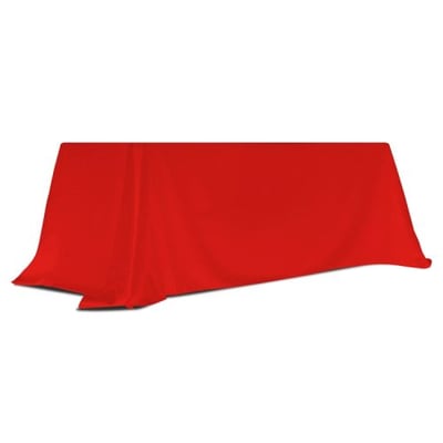 Table Throw, 6 Feet Standard Red Color