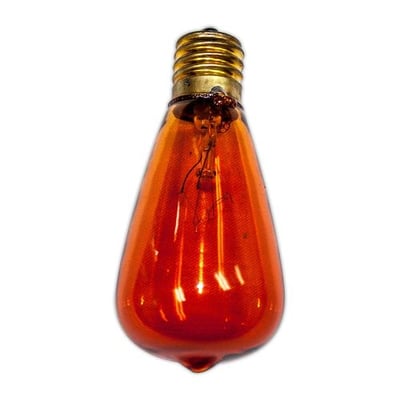 Aspen MVC906A Replacement Vintage Amber Color Edison Bulb with 3000 Hours of Life