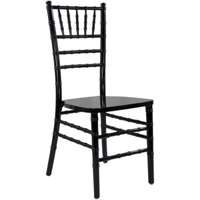Advantage Black Wood Chiavari Chair
