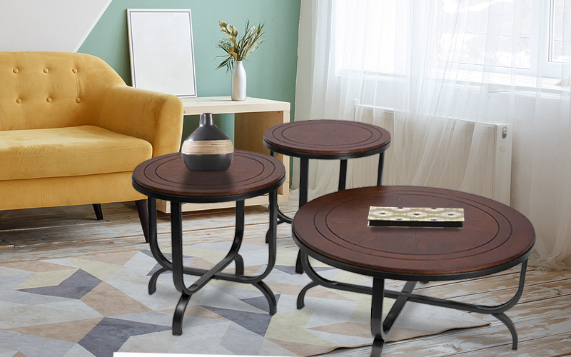 3 piece occasional table set